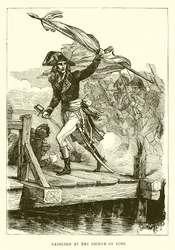 Napoleón en el Puente de Lodi