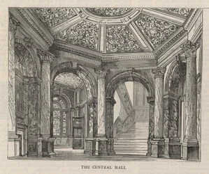 Nuevo edificio del Club Constitucional en Northumberland Avenue: El Salón Central