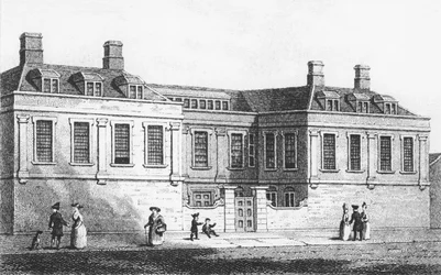 Casa Newcastle, c.1790 (grabado)