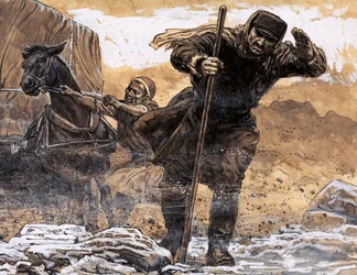 Nikolai Prjevalsky encontró el primer terror del desierto de Gobi cuando una tormenta de arena lo envolvió