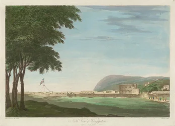 Vista norte de Vizagapatam