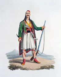Oficial de los Spahis, 1818