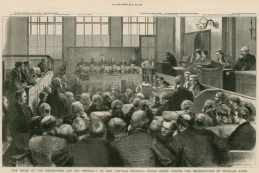 Old Bailey. El juicio de los detectives y el Sr. Froggatt. El examen de William Kerr