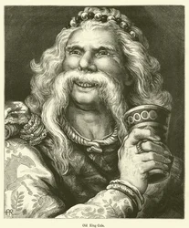 El Viejo Rey Cole (grabado)