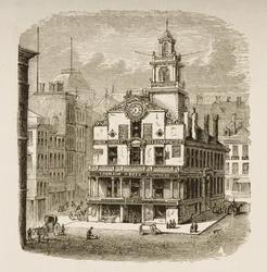 Old State House, Boston, c.1870, de 