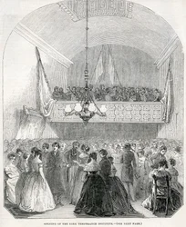Inauguración del Instituto de Templanza de Cork, 1845