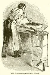 Ornamentación de un Libro Después de Encuadernar