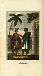 Otaheitianos o nativos de Tahití, Polinesia