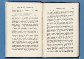 Página de Fútbol: Nuestro Juego de Invierno, por Charles W. Alcock, 1874