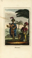 Peruanos o pueblo inca de Perú