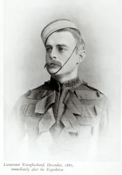 Fotografía de Sir Francis Younghusband (1863-1942) en 1887 de 