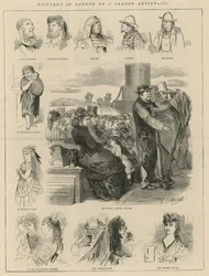 Imágenes de Londres por un artista francés