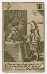 Carta de juego del Complot Papista