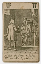 Carta de juego del Complot Papista