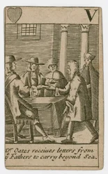 Carta de juego del Complot Papista
