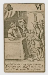 Carta de juego del Complot Papista