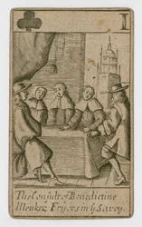Carta de juego del Complot Papista