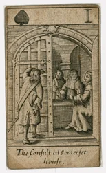 Carta de juego del Complot Papista