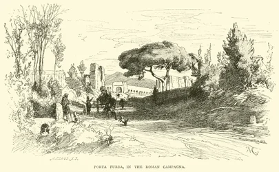 Porta Furba, en la Campagna Romana