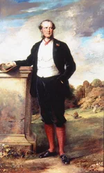 Retrato de Beilby Richard Lawley (1818-80) 2º Barón Wenlock