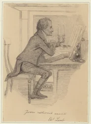 Retrato de Charles Lamb