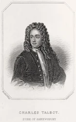 Retrato de Charles Talbot, Duque de Shrewsbury, 1835