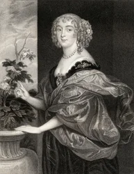 Retrato de Dorothy Sidney, Condesa de Sunderland, de Retratos Británicos de Lodge, 1823