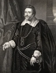 Retrato de Francis Cottington, de Retratos Británicos de Lodge, 1823