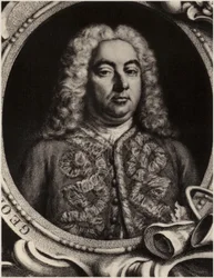 Retrato de George Friedrich Handel