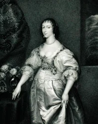 Retrato de Henrietta Maria (1609-69) de 