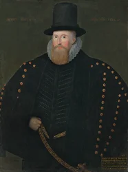 Retrato de Henry, primer Barón Norris, de Rycote, 1585