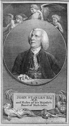 Retrato de John Stanley (1712-86)