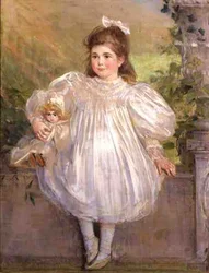 Retrato de Margaret Holmes a Court, c.1890