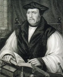 Retrato de Matthew Parker (1504-75), de 