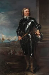Retrato de Oliver Cromwell