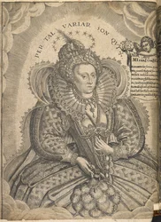 Retrato de la reina Isabel I de Inglaterra