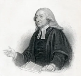 Retrato del reverendo John Wesley A. M., siglo XIX