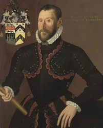 Retrato de Richard Goodricke, Sen., a los 50 años, 1574