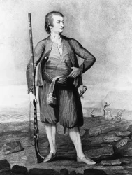 Retrato de Thomas Howard (1747-91), Conde de Effingham, en sus viajes, 1790