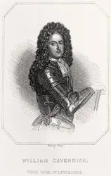 Retrato de William Cavendish, 1er Duque de Devonshire