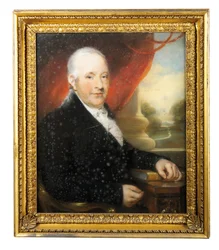 Retrato de William Cookson, principios del siglo XVIII