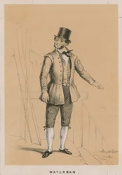 Retrato de un barquero