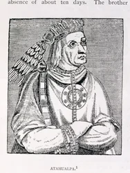 Retrato del Último Jefe Inca, Atahualpa, de 