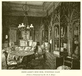 Sala de música del príncipe Alberto, Palacio de Buckingham