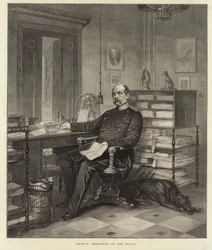 El Príncipe Bismarck en su Estudio