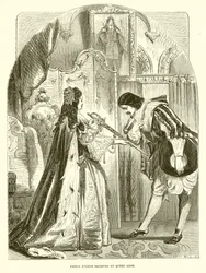 El príncipe Eugenio recibido por la reina Ana