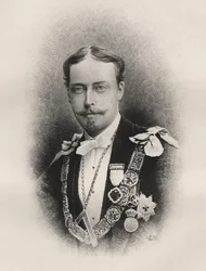 El príncipe Leopoldo, duque de Albany, de «The History of Freemasonry, volumen I», publicado por Thomas C. Jack, Londres, 1883