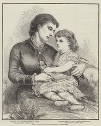 La Princesa Alicia y su hija