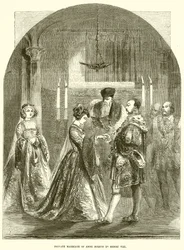Matrimonio privado de Ana Bolena con Enrique VIII