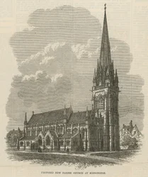 Nueva Iglesia Parroquial propuesta en Kensington